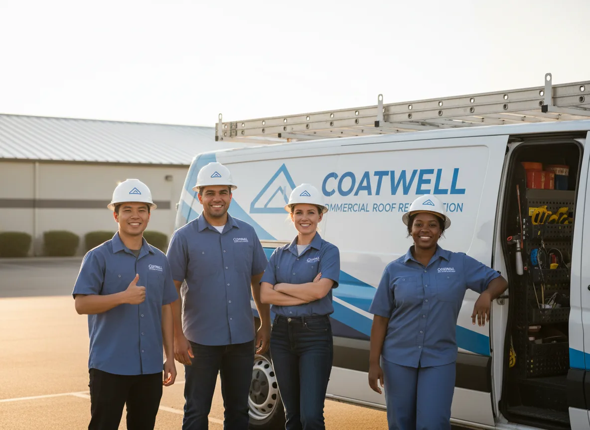 Commercial roof coating company in Herman, MN